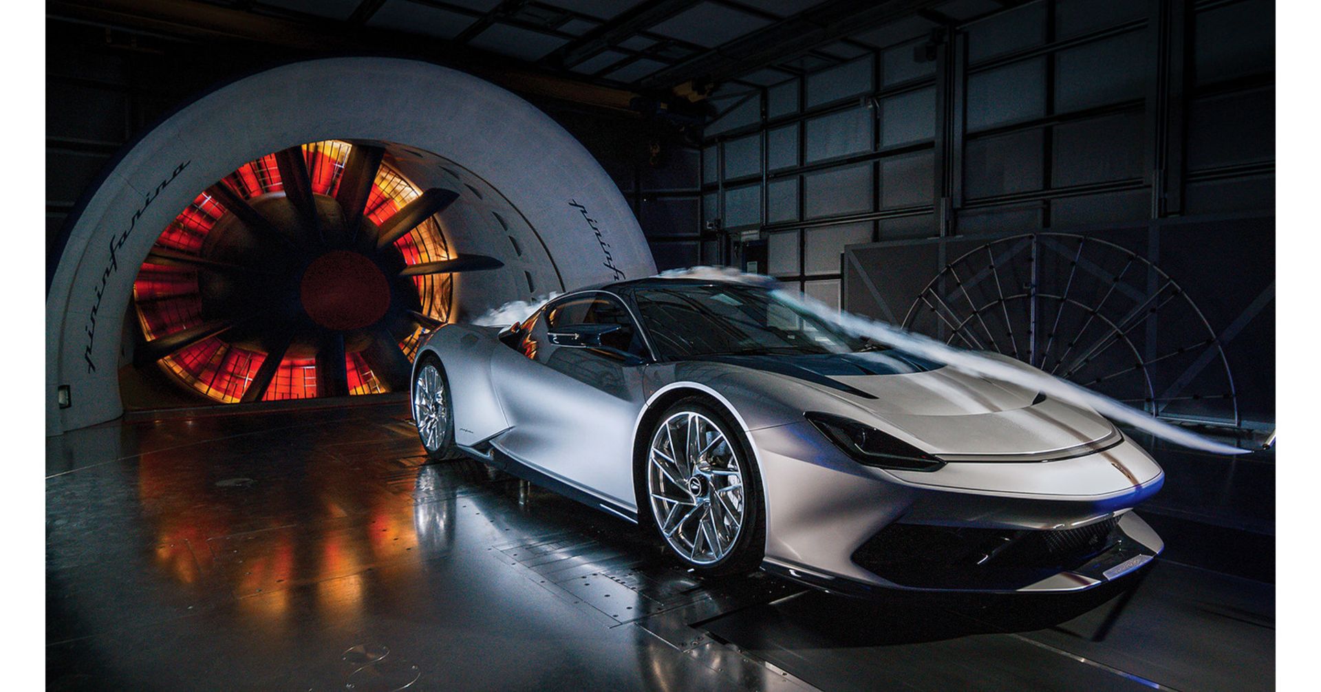 Pininfarina Wind Tunnel in Grugliasco, Torino, celebrates 50 years