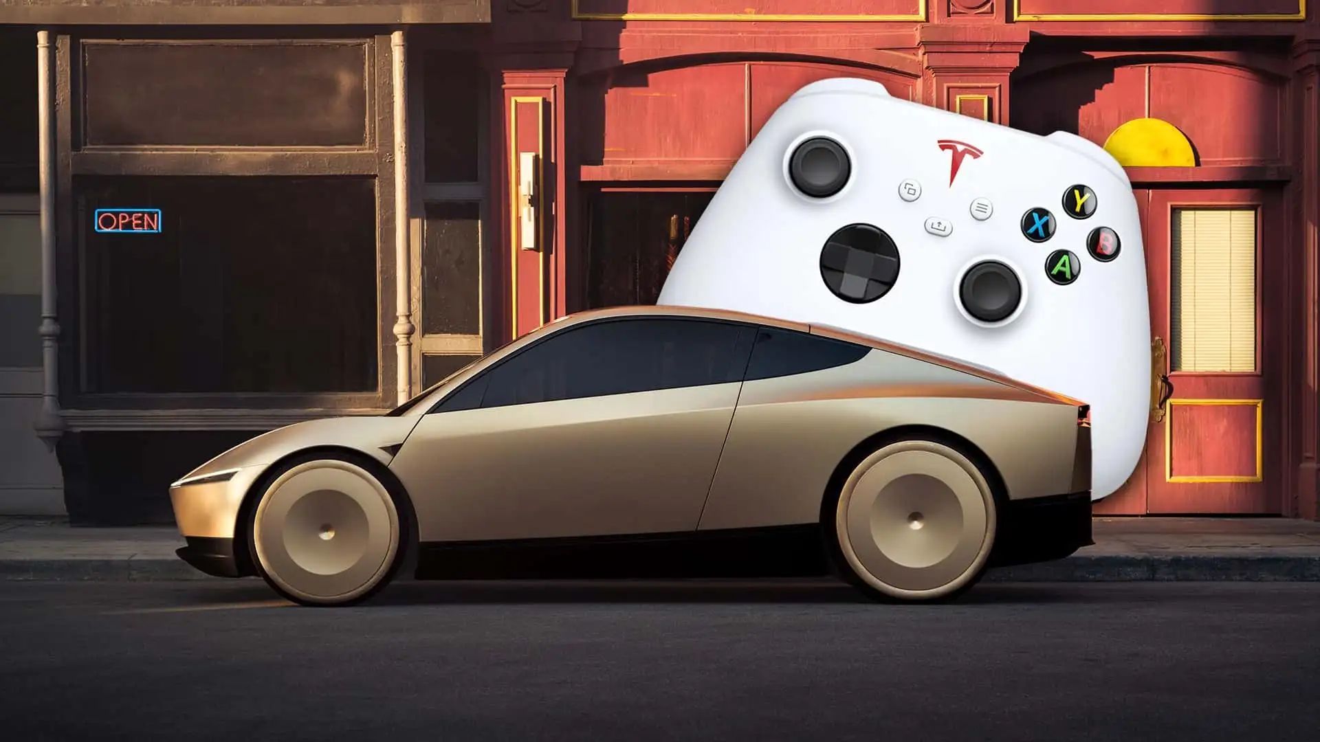 tesla-cybercab-xbox-controller