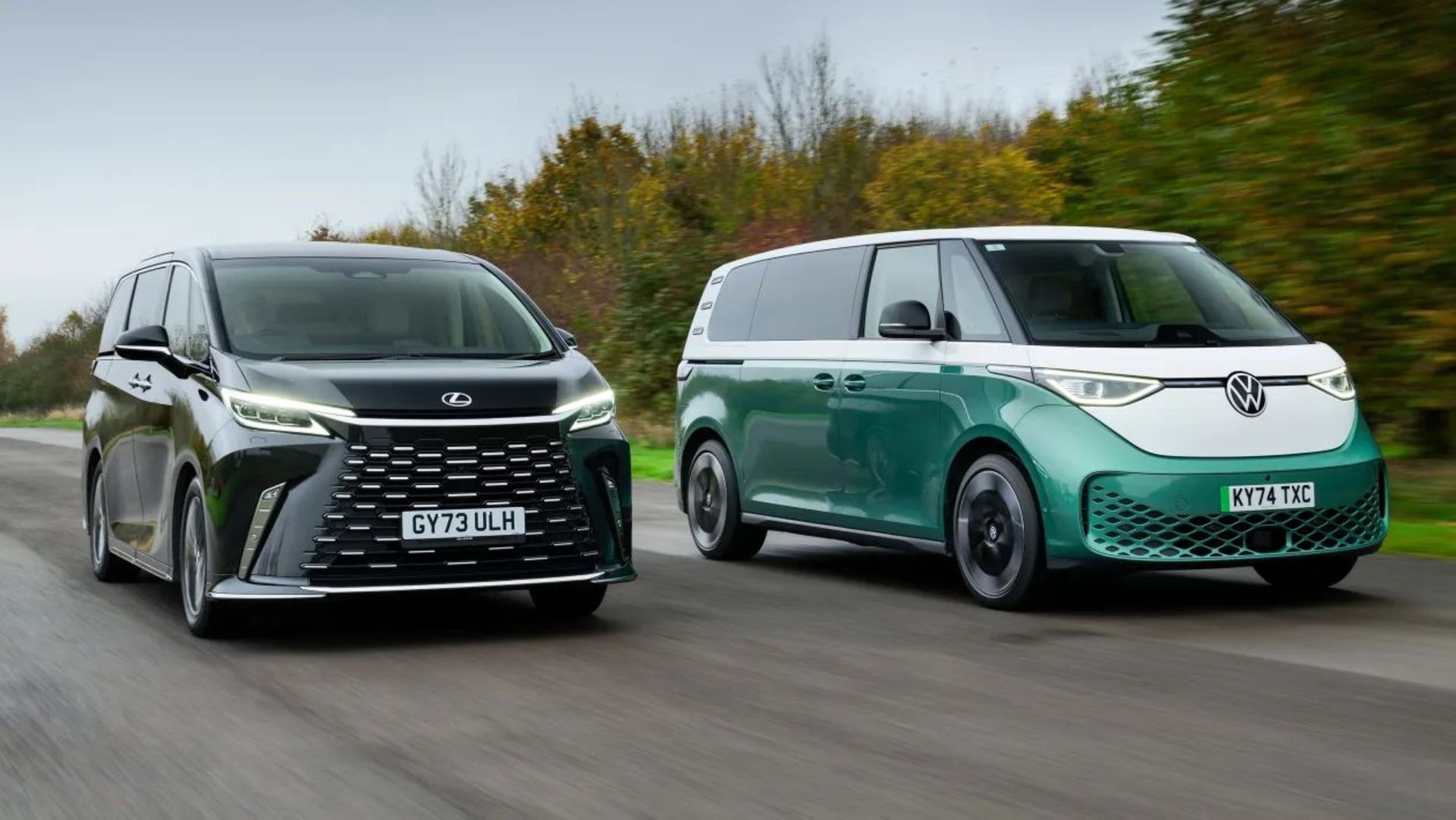 VW ID. Buzz vs Lexus LM