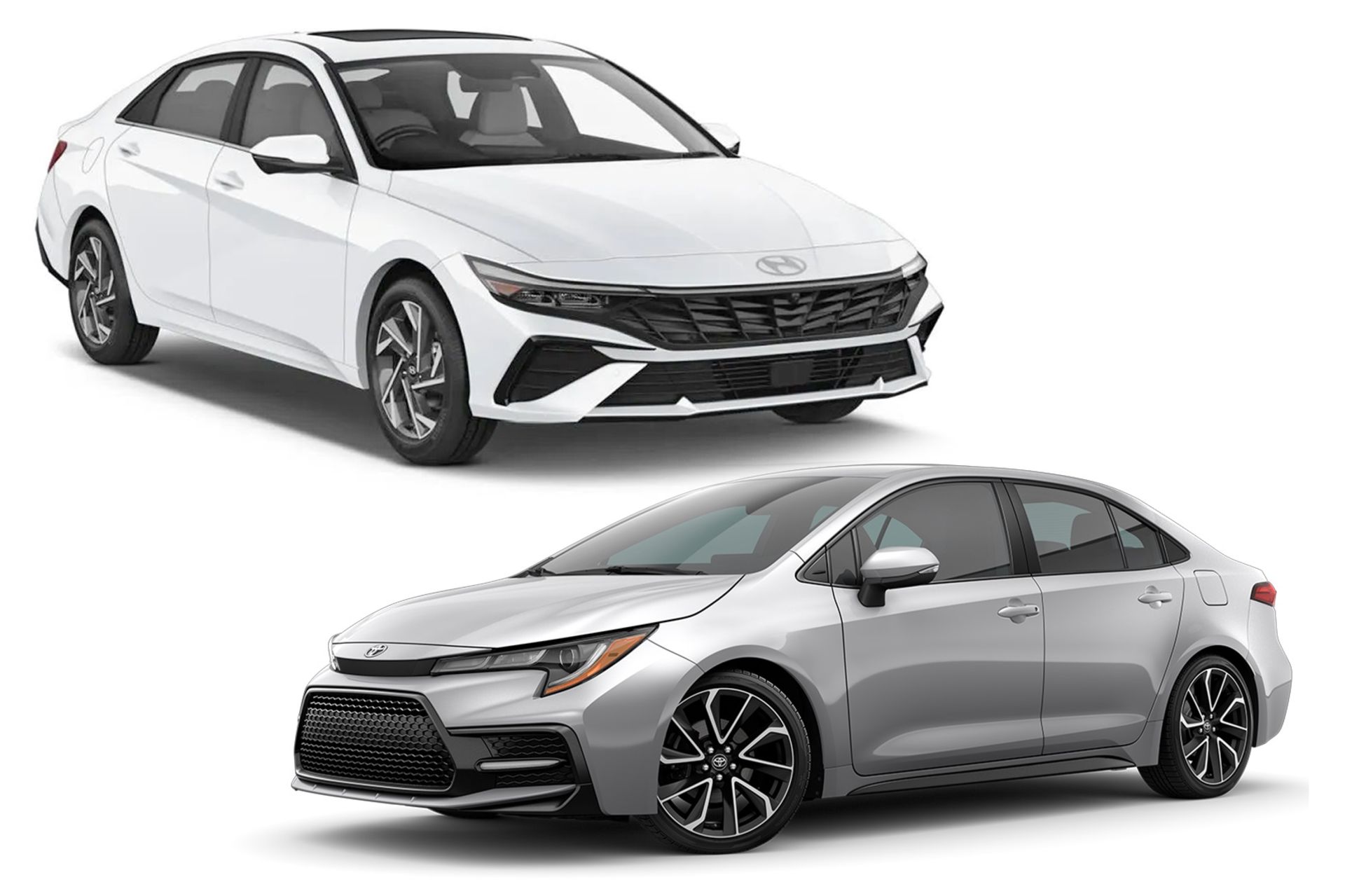 elantra -corolla-levin
