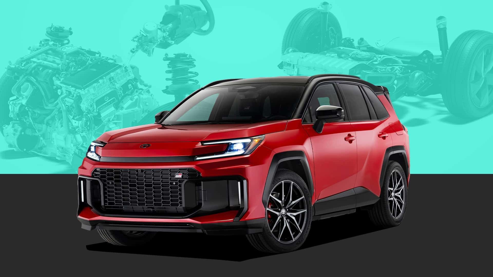 2026-toyota-rav4-gr-sport-with-hybrid-system-in-the-background