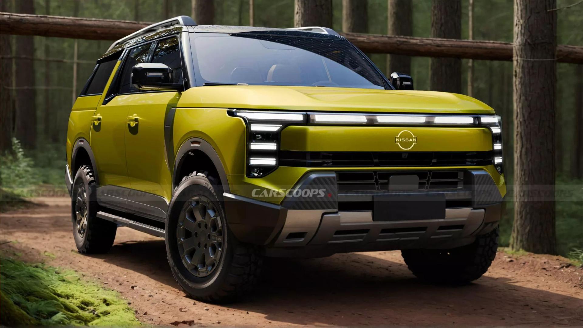 Nissan-Frontier-Pro-SUV-Render-YELLOW