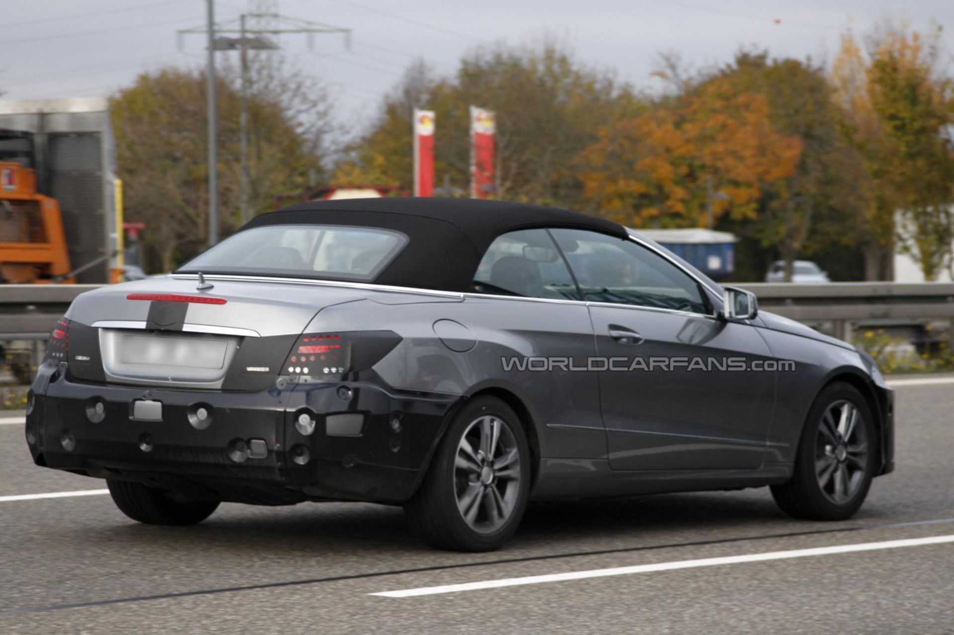 2014 Mercedes-Benz E-Class Cabrio spy photo
