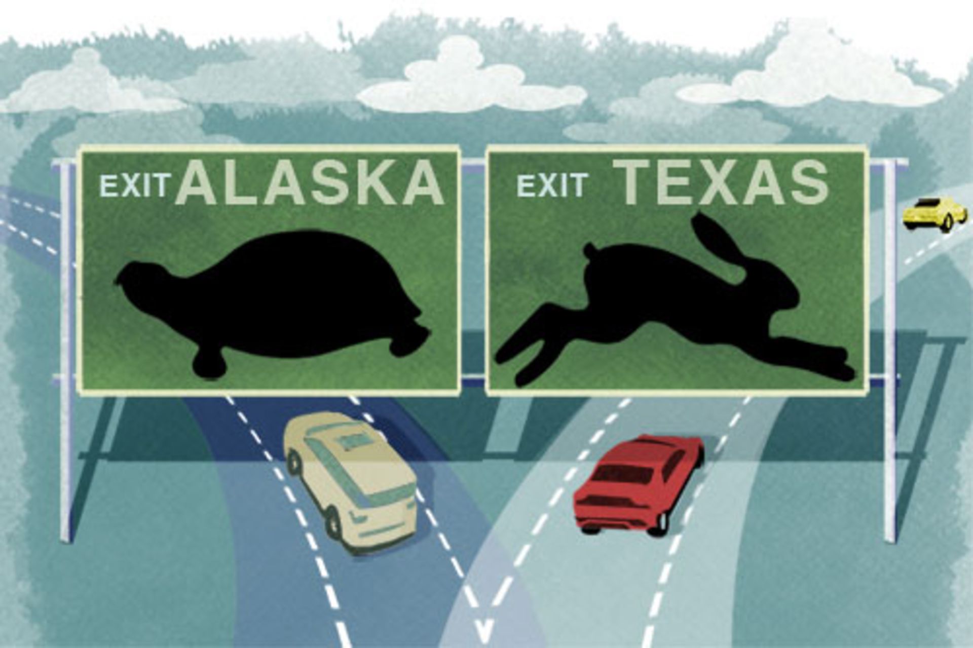 The Fastest and Slowest roads