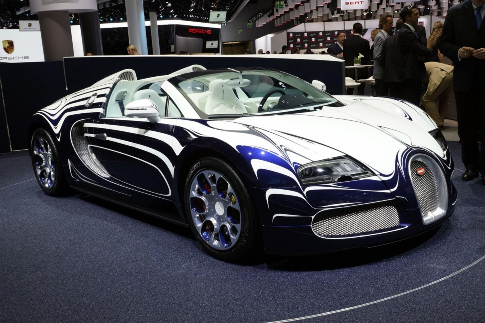 Bugatti Veyron Grand Sport L'Or Blanc at 2011 Frankfurt Auto Show