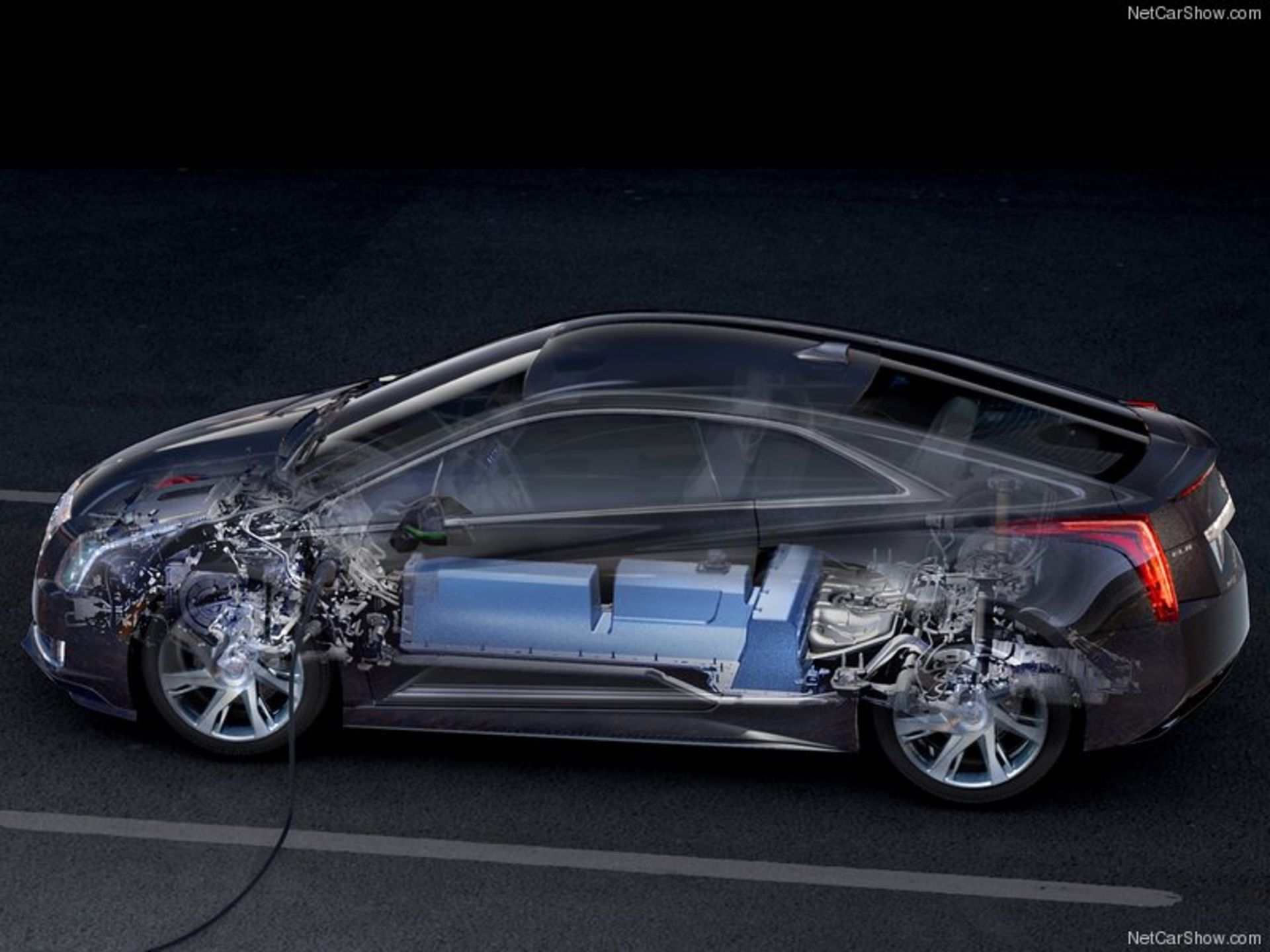 Cadillac ELR - Technical image, 2014