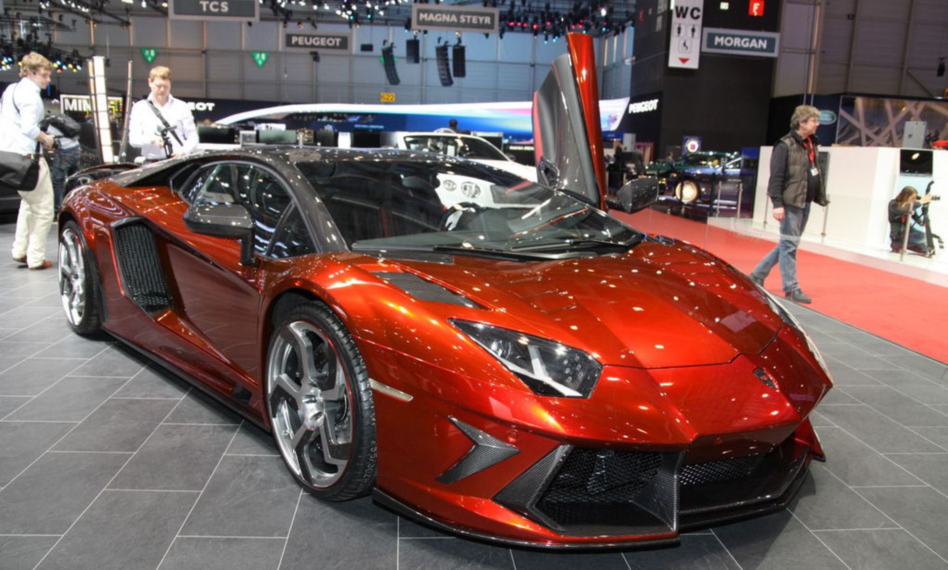 Geneva 2012 Lamborghini Aventador LP 700-4 