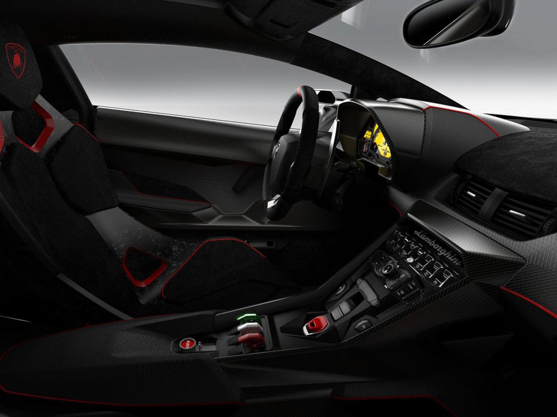 Lamborghini Veneno interior