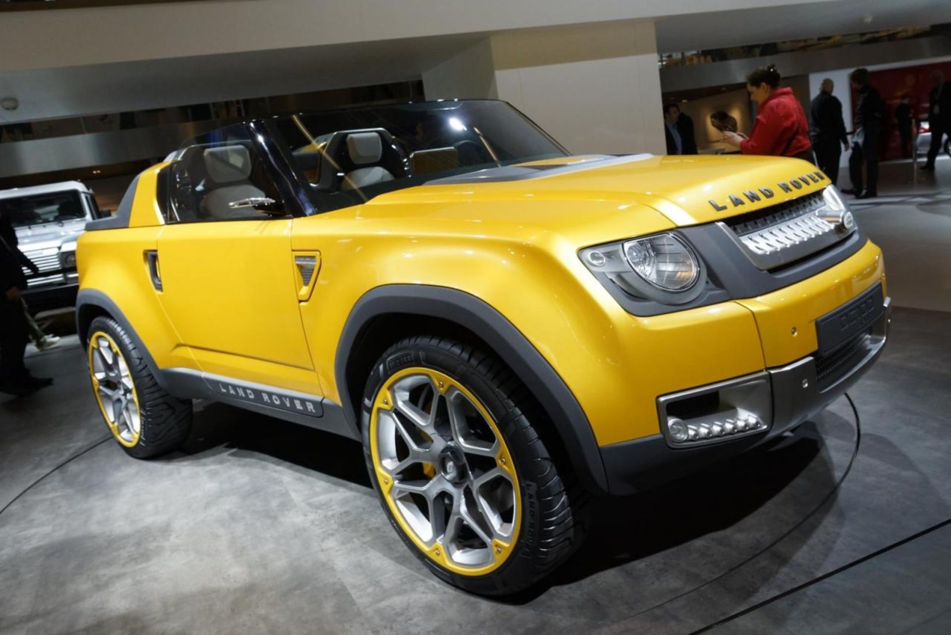 Land Rover DC100 Sport Defender Concept live in Frankfurt