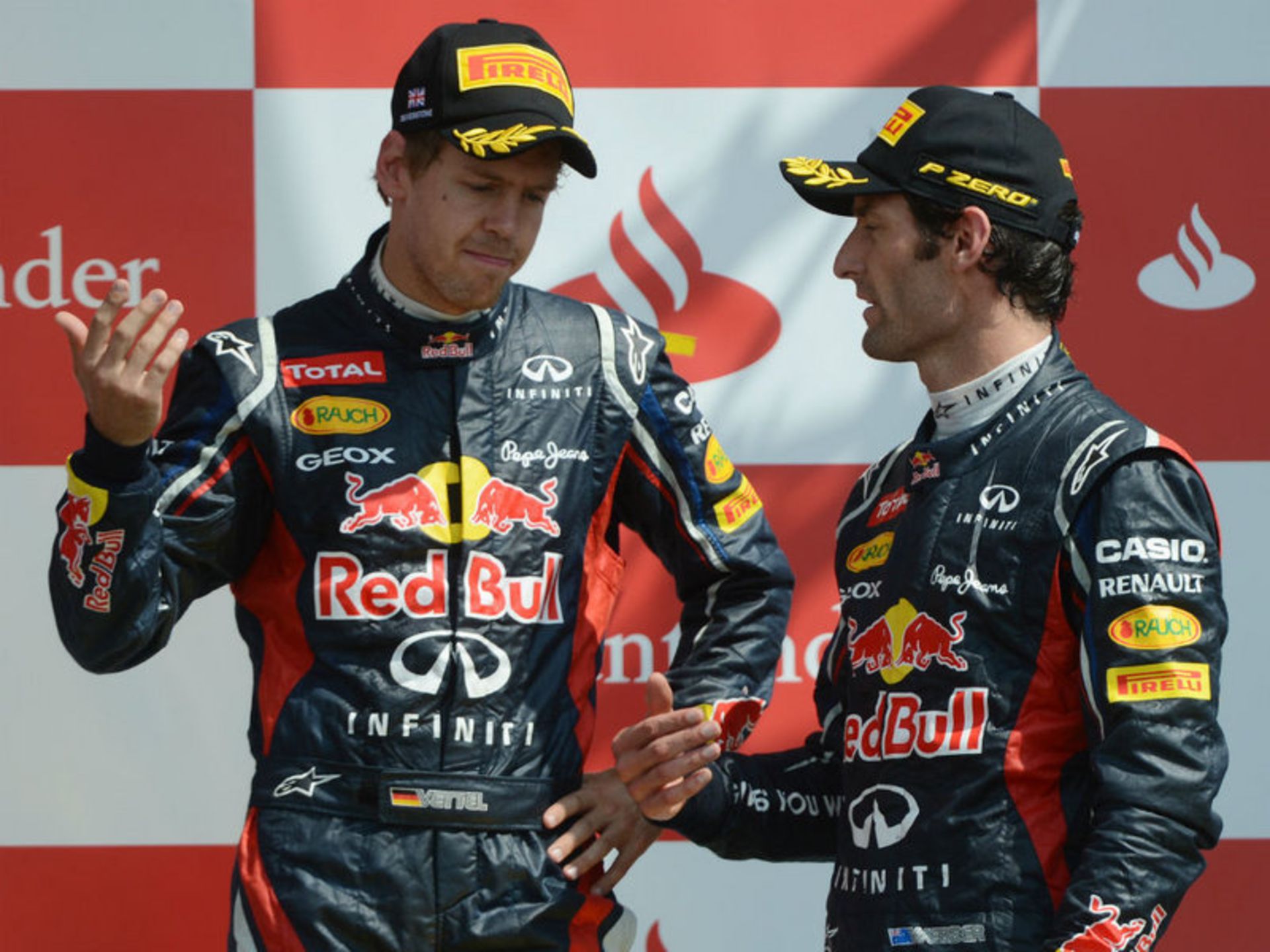 Webber And Vettel