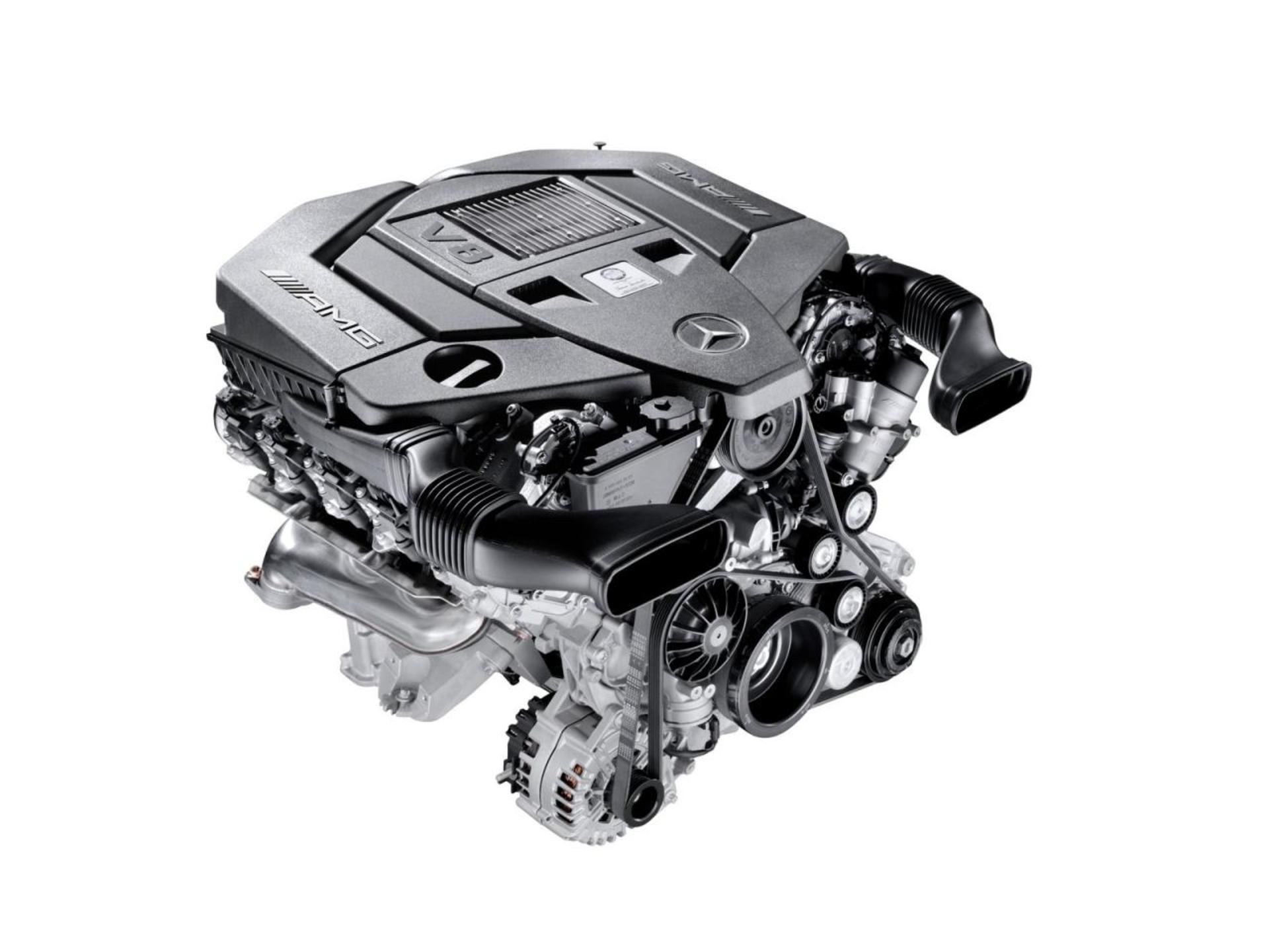 Mercedes-Benz AMG engine 5.5 liter V8