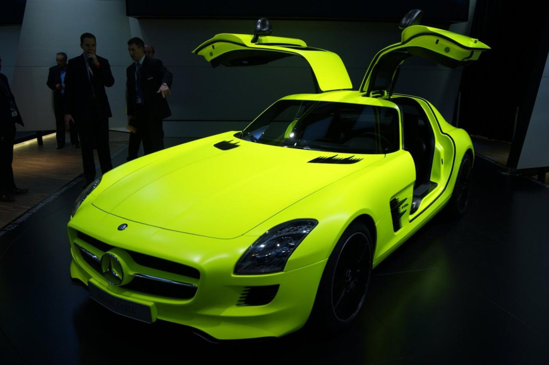 Mercedes SLS AMG E-CELL at 2011 Frankfurt Auto Show