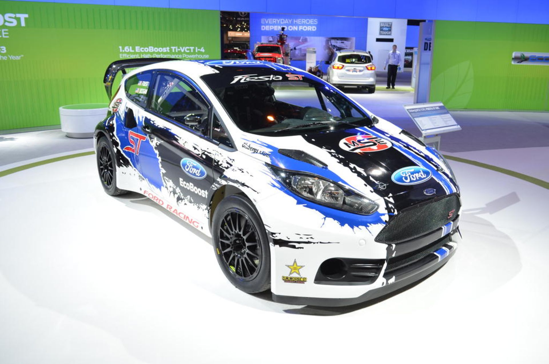 Tanner Foust Fiesta ST GRC Car