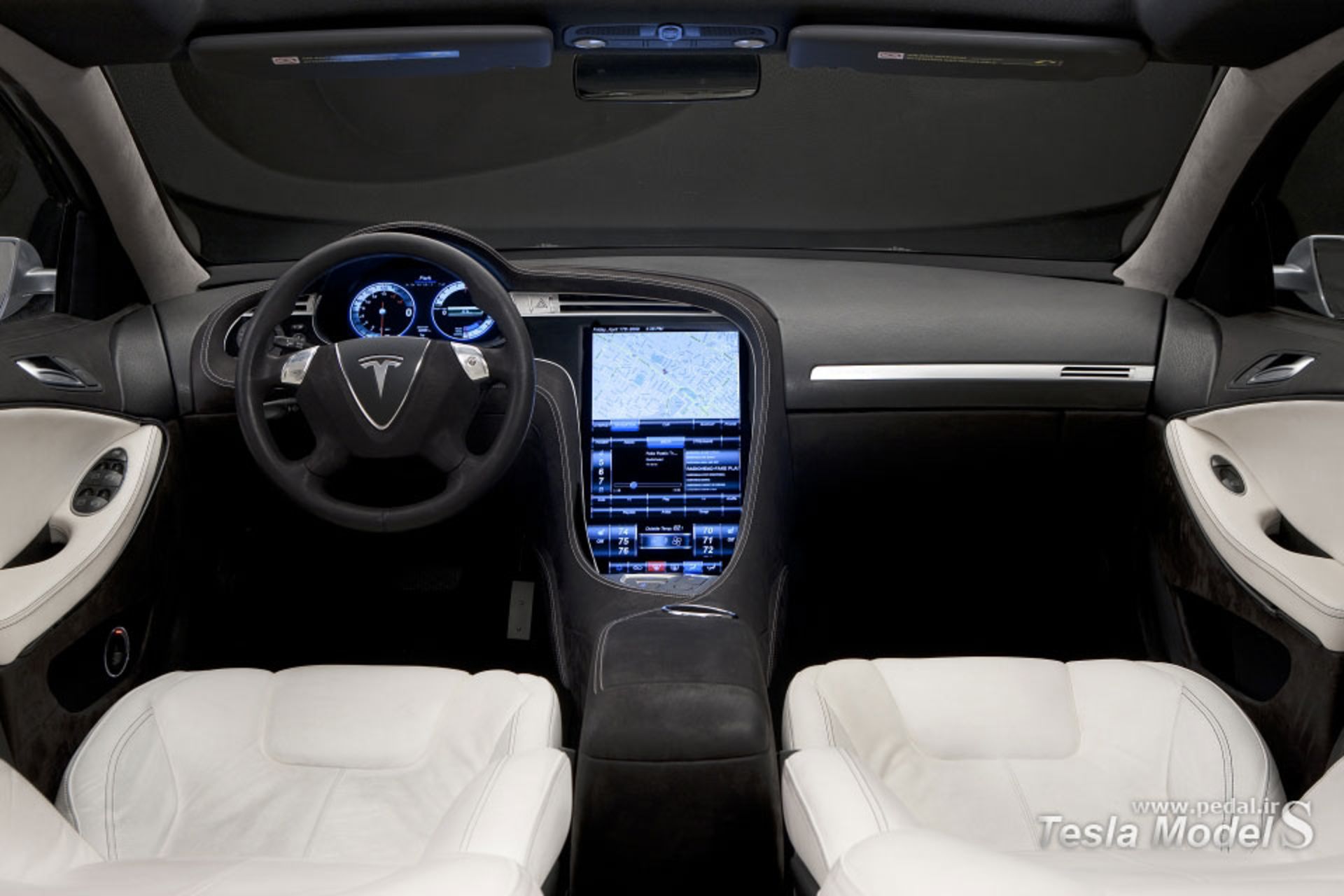 Tesla S interior