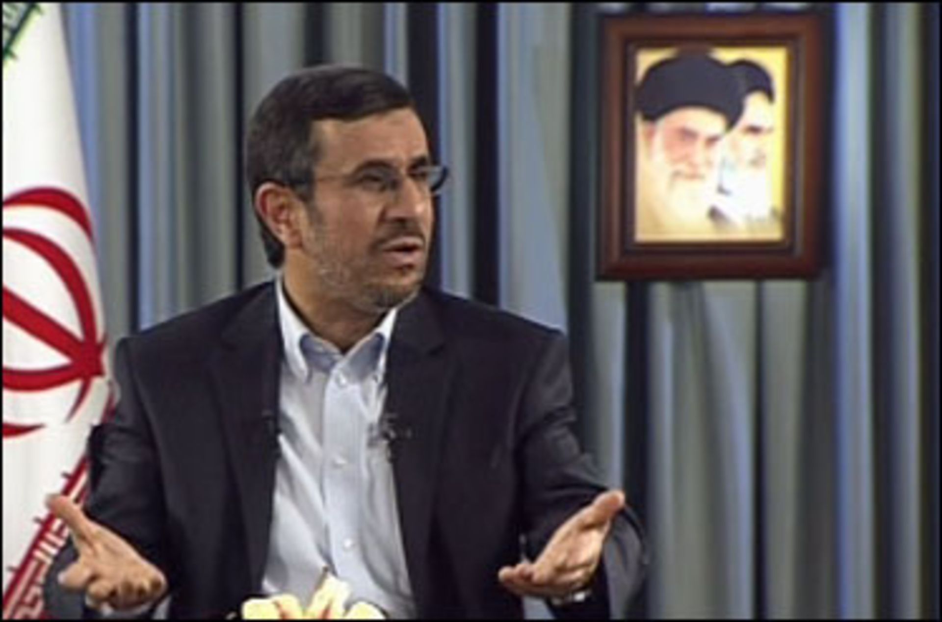گفت و گوی زنده احمدی نژاد