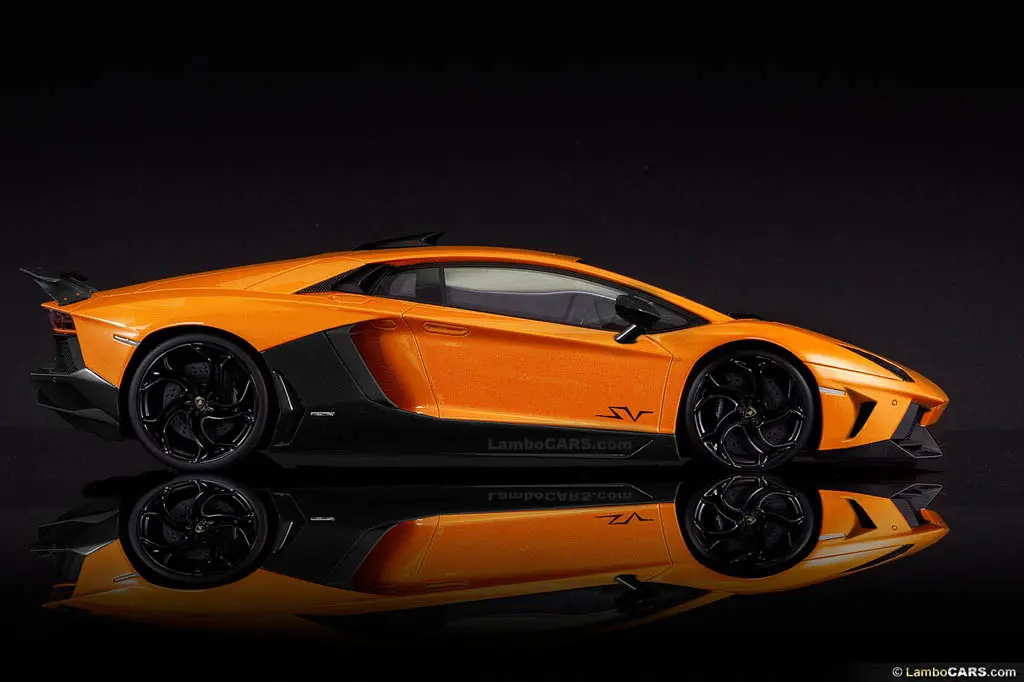 amborghini Aventador SV Render