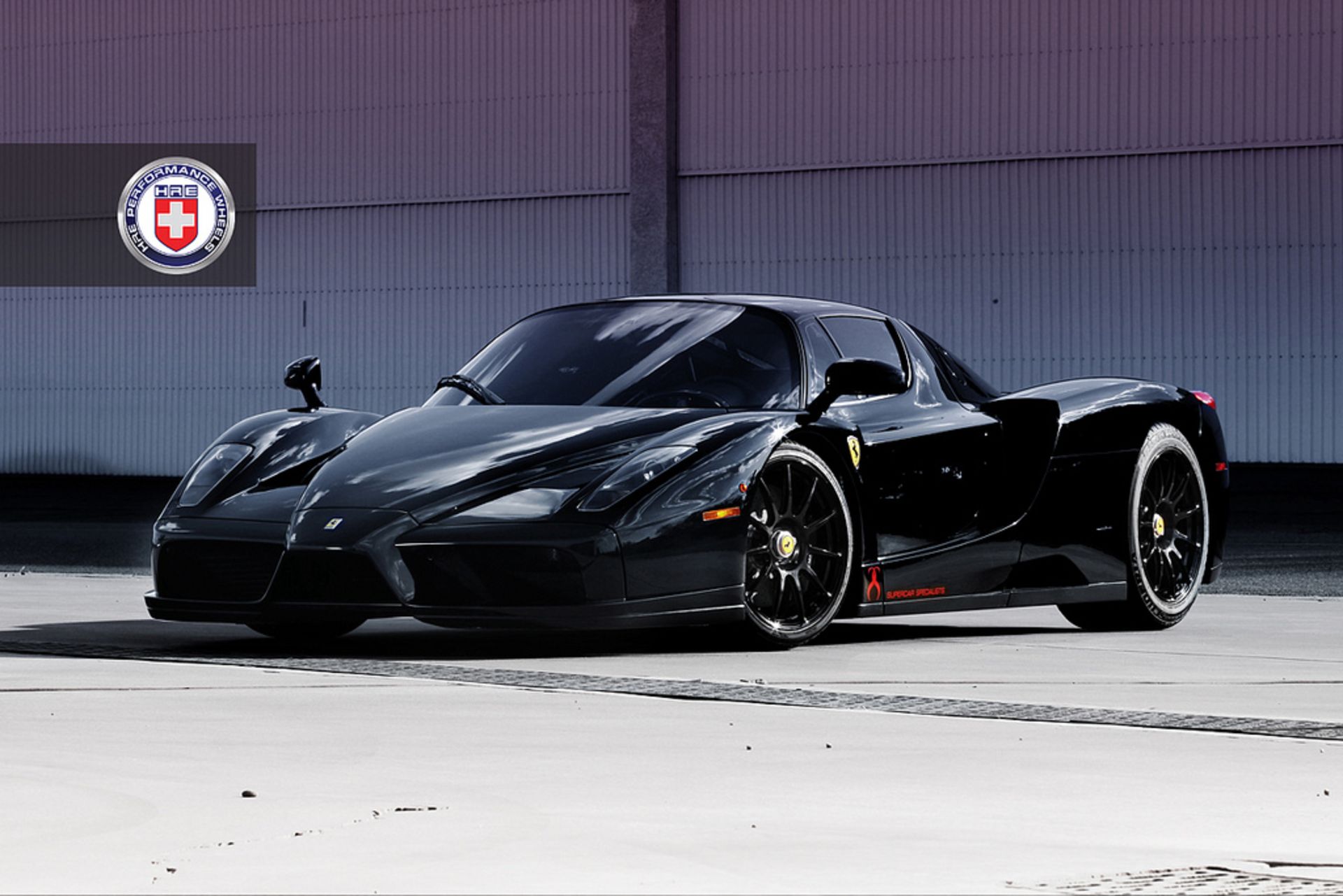 Ferrari Enzo on HRE Wheels