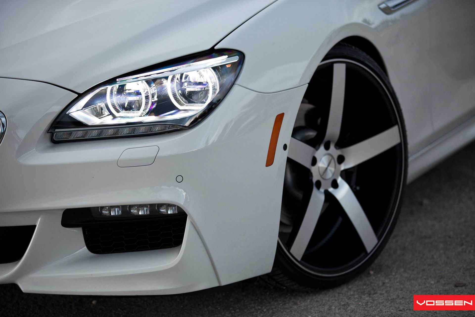 BMW 6-Series Gran Coupe on 22-Inch Vossen Wheels