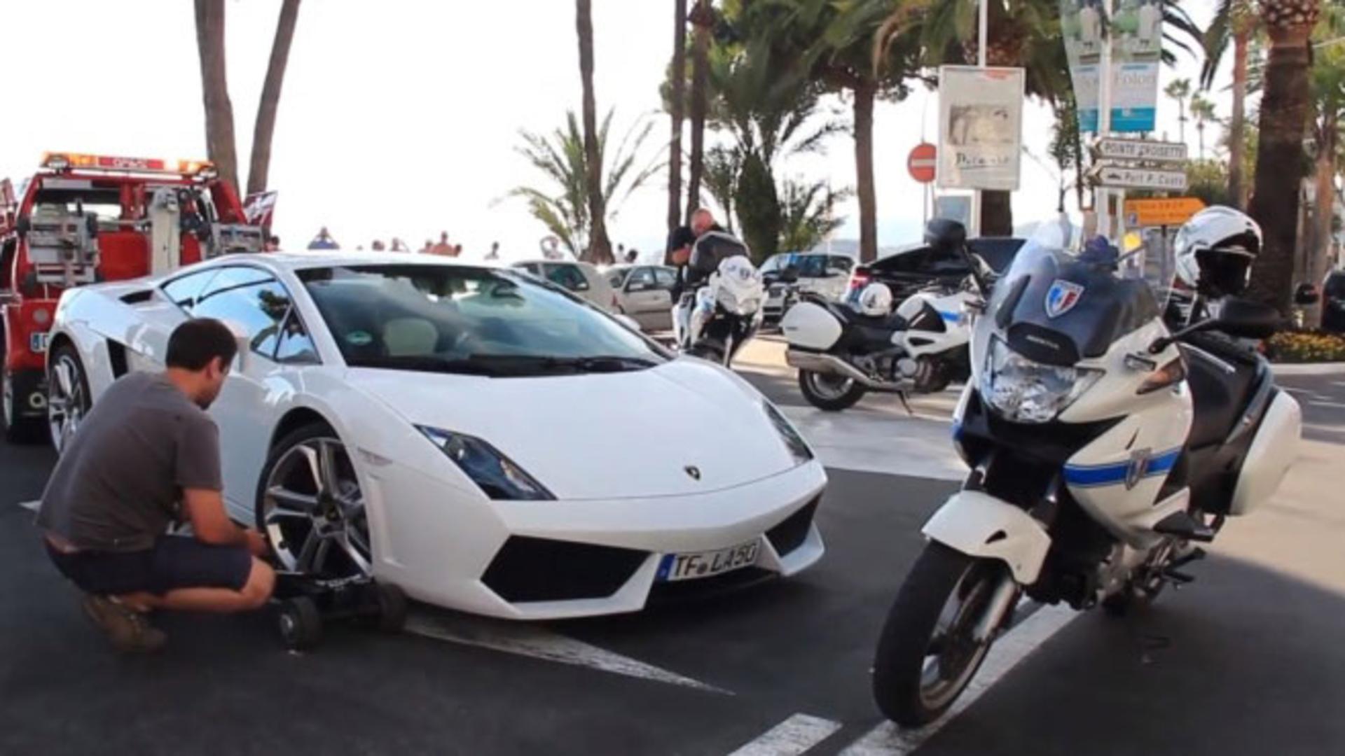 french-police-treats-illegally-parked-lamborghini-gallardo-with-extreme-towing
