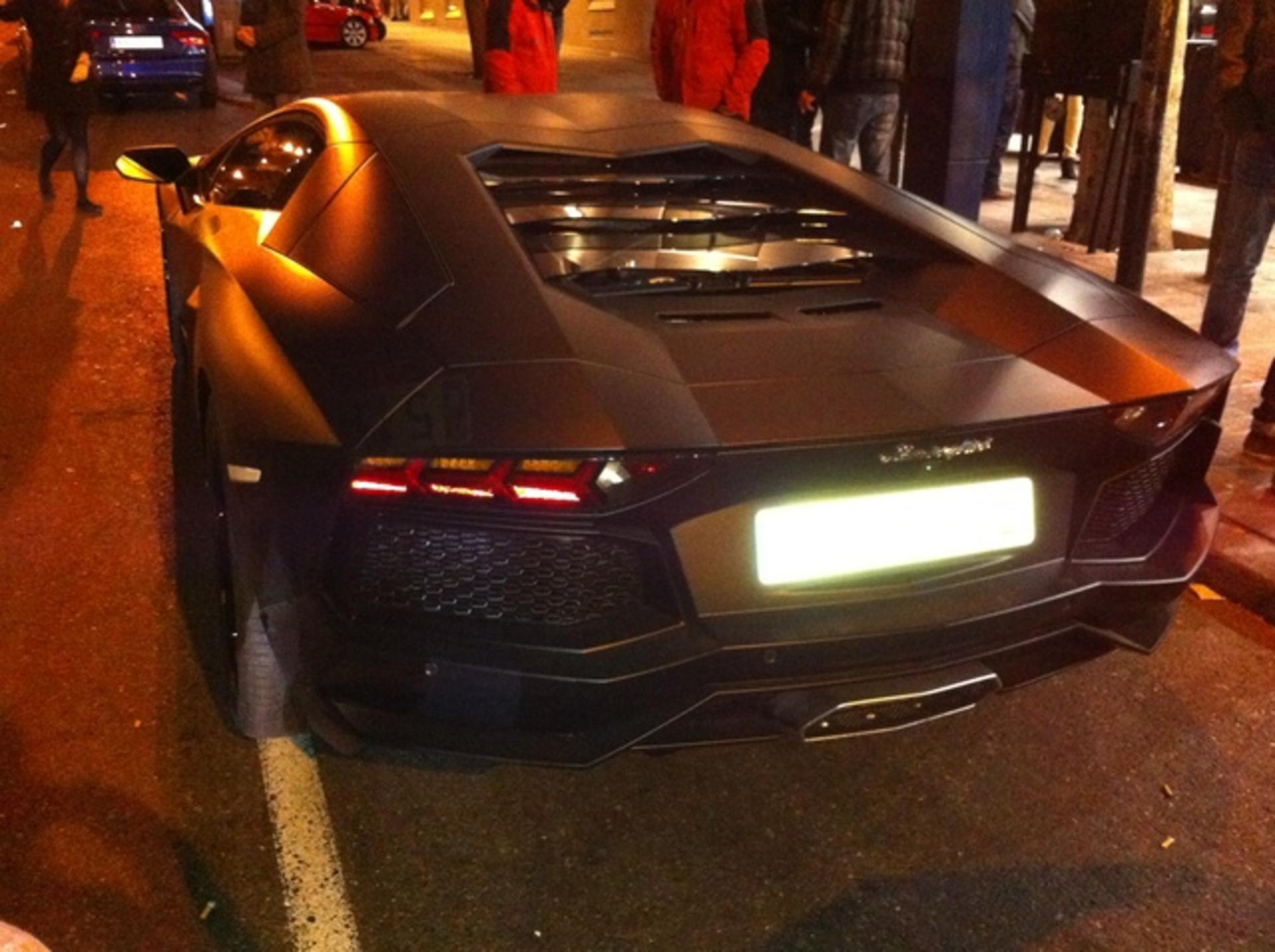 Ronaldo's Aventador
