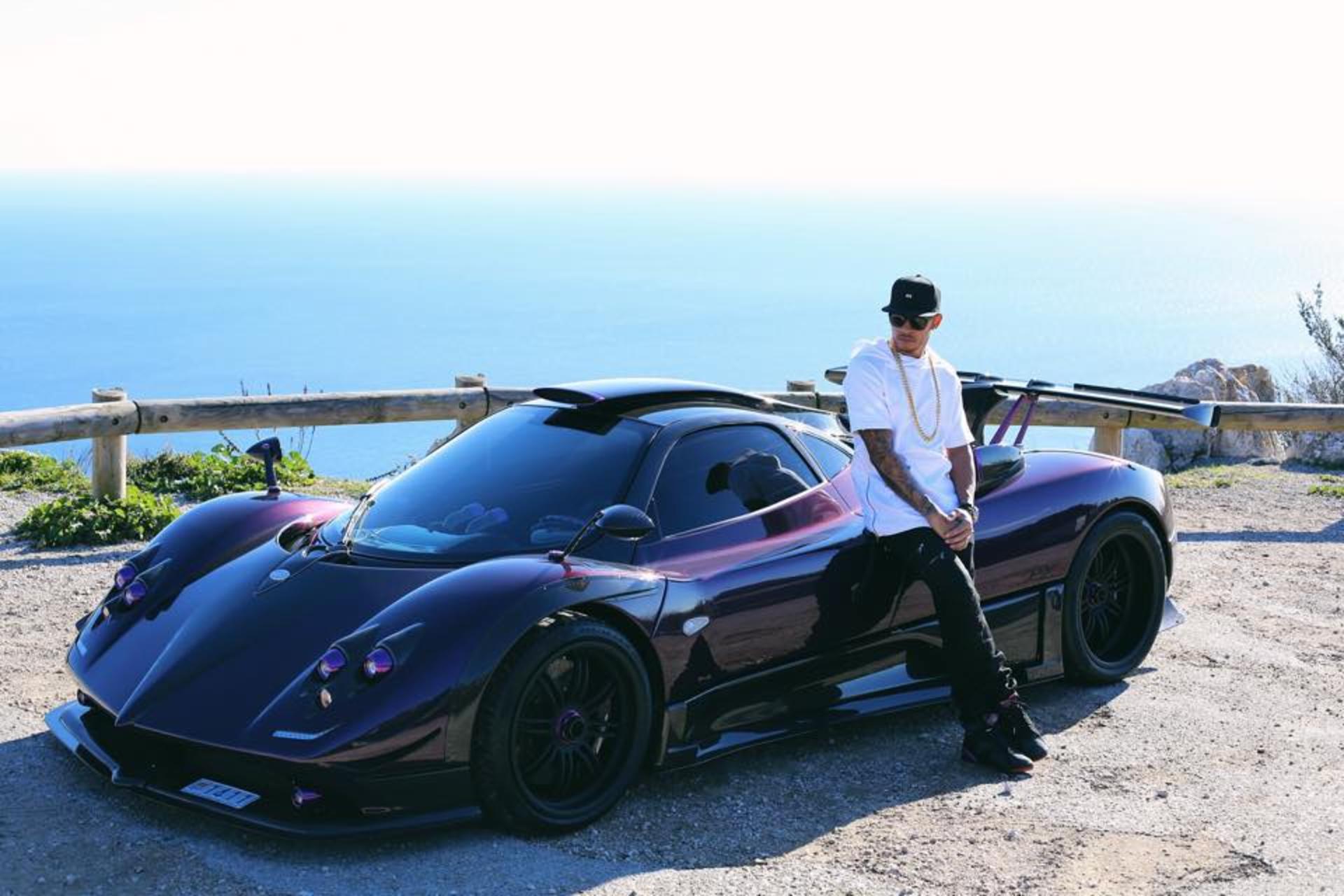 Lewis Hamilton Pagani  Zonda 760LH