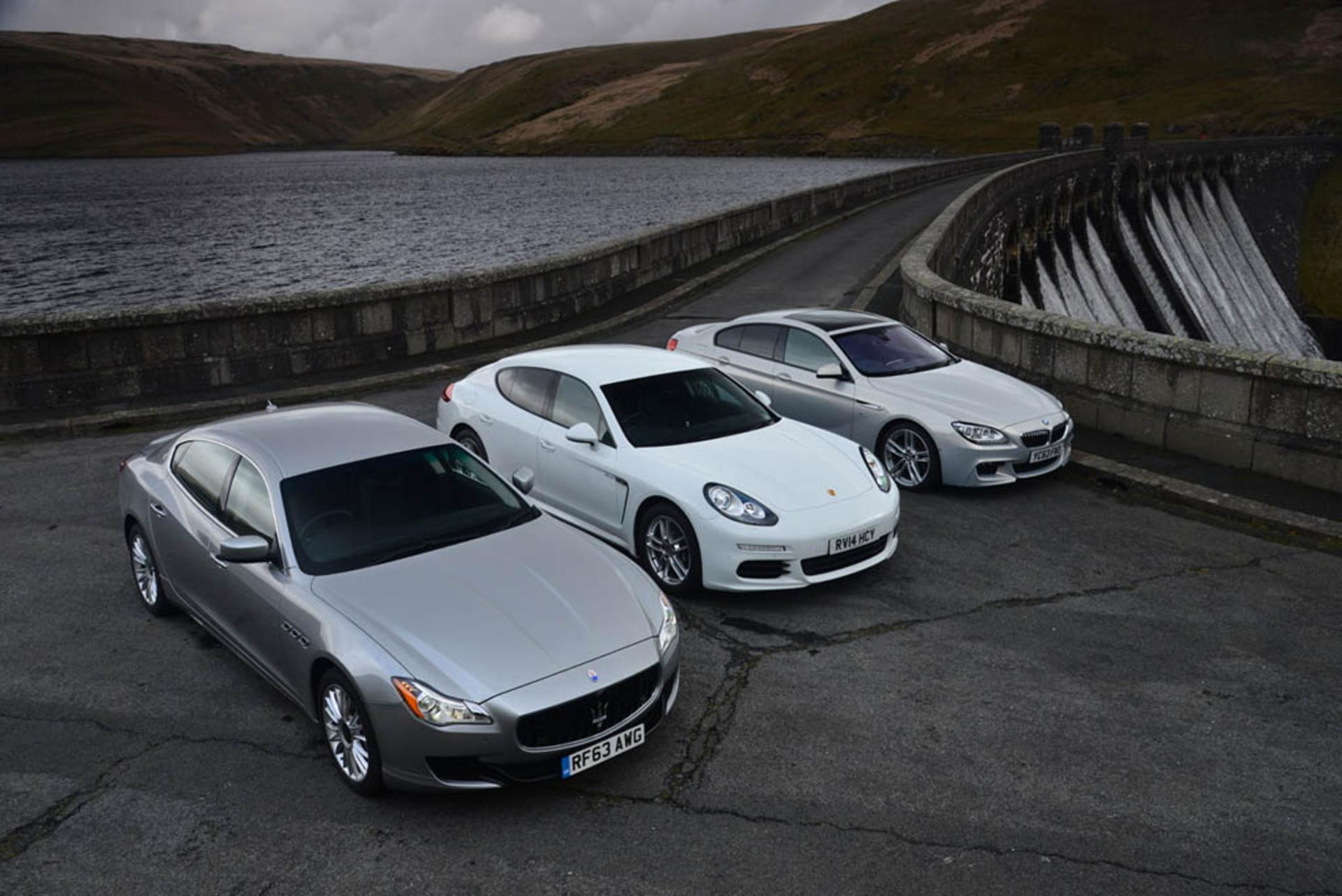Maserati Quattroporte vs luxury diesel rivals