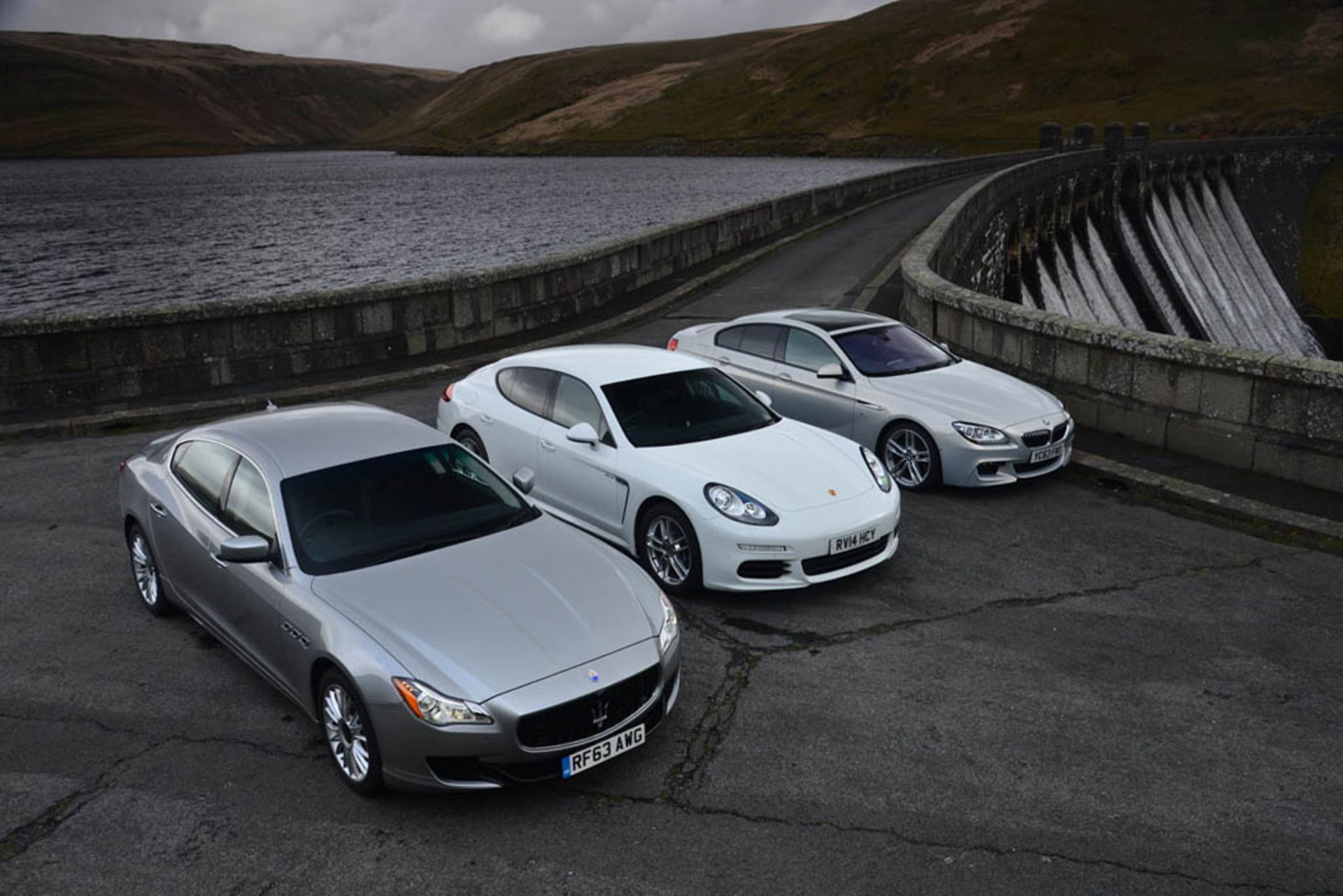 Maserati Quattroporte vs luxury diesel rivals