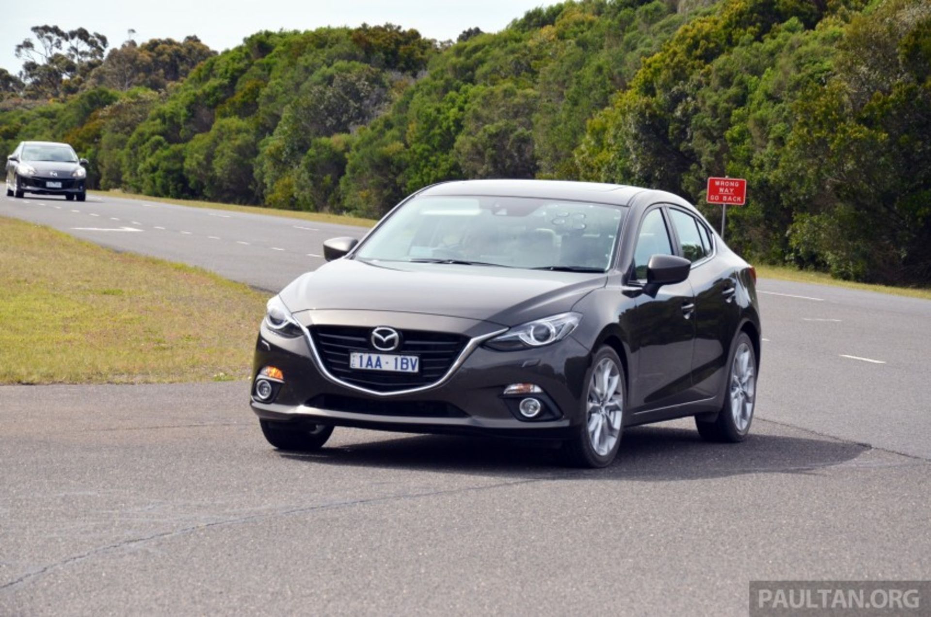 mazda3 driven in Australia