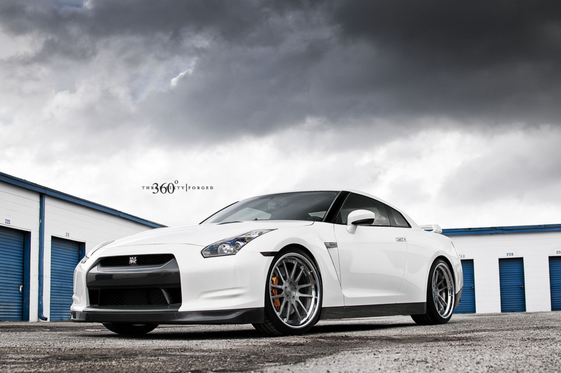 Nissan GTR With 360 Forged Concave Spec 12 