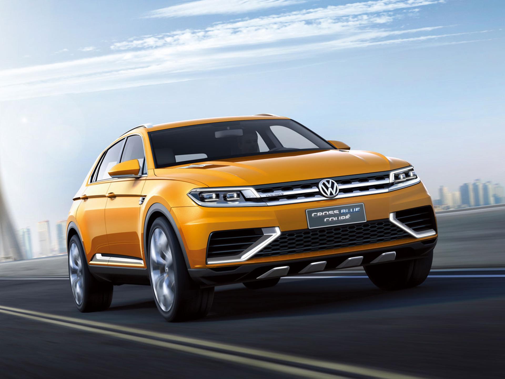 Volkswagen CrossBlue Coupe concept for Shanghai