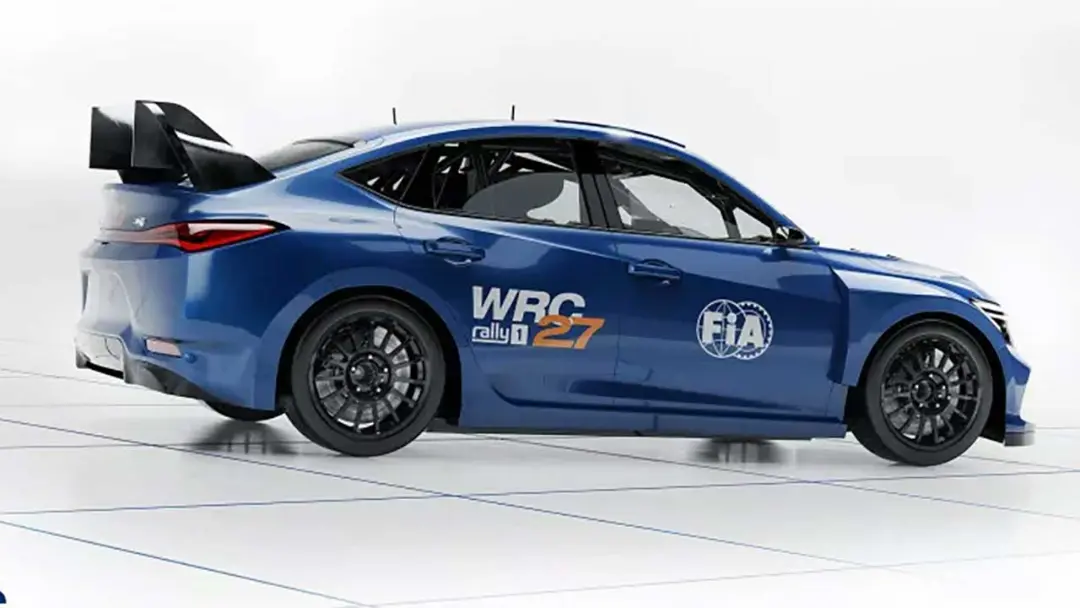 خودروهای رالی WRC 2027