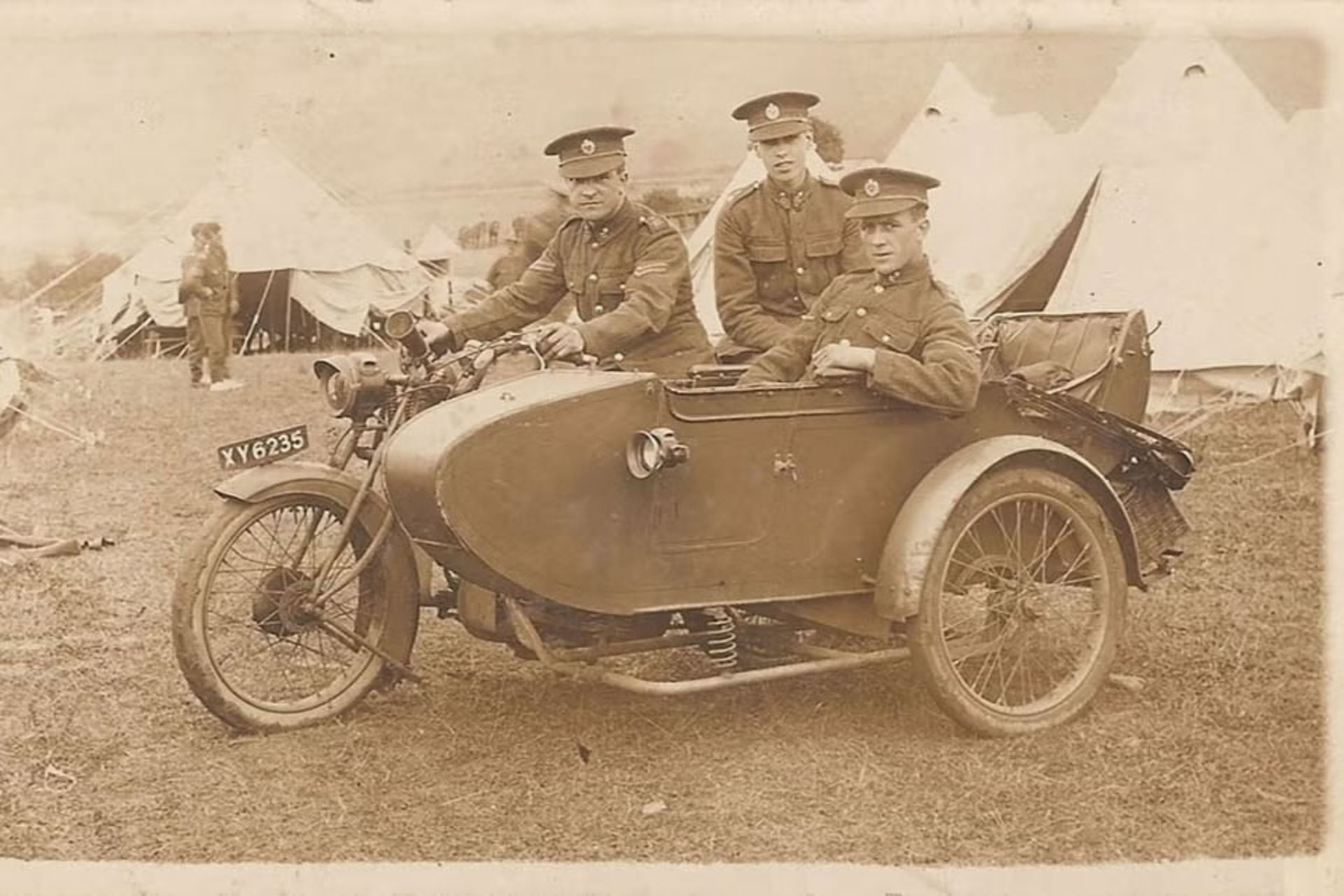 موتورسیکلت سه چرخ در جنگ جهانی