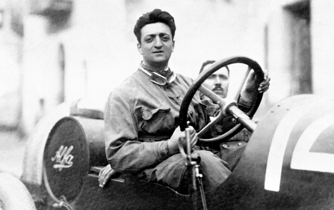 young enzo ferrari